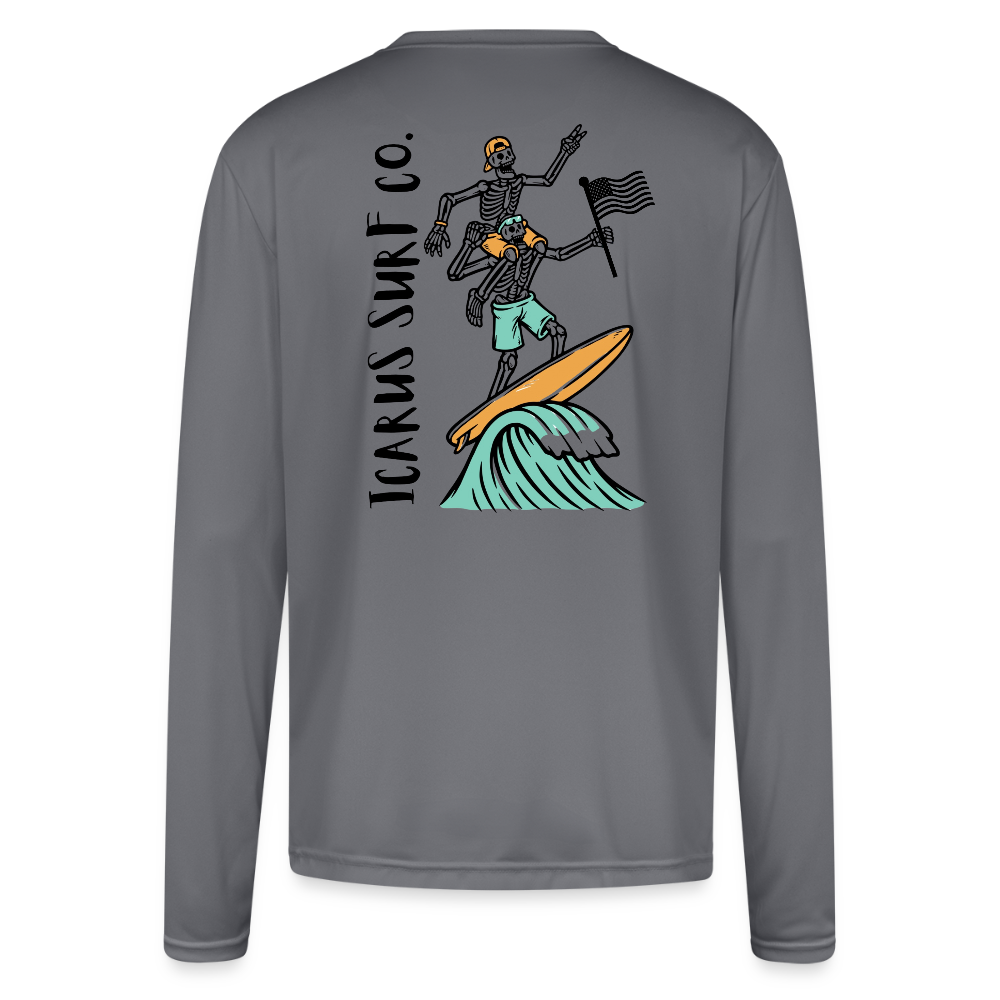 Icarus Surf Co. Performance Shirt - gray