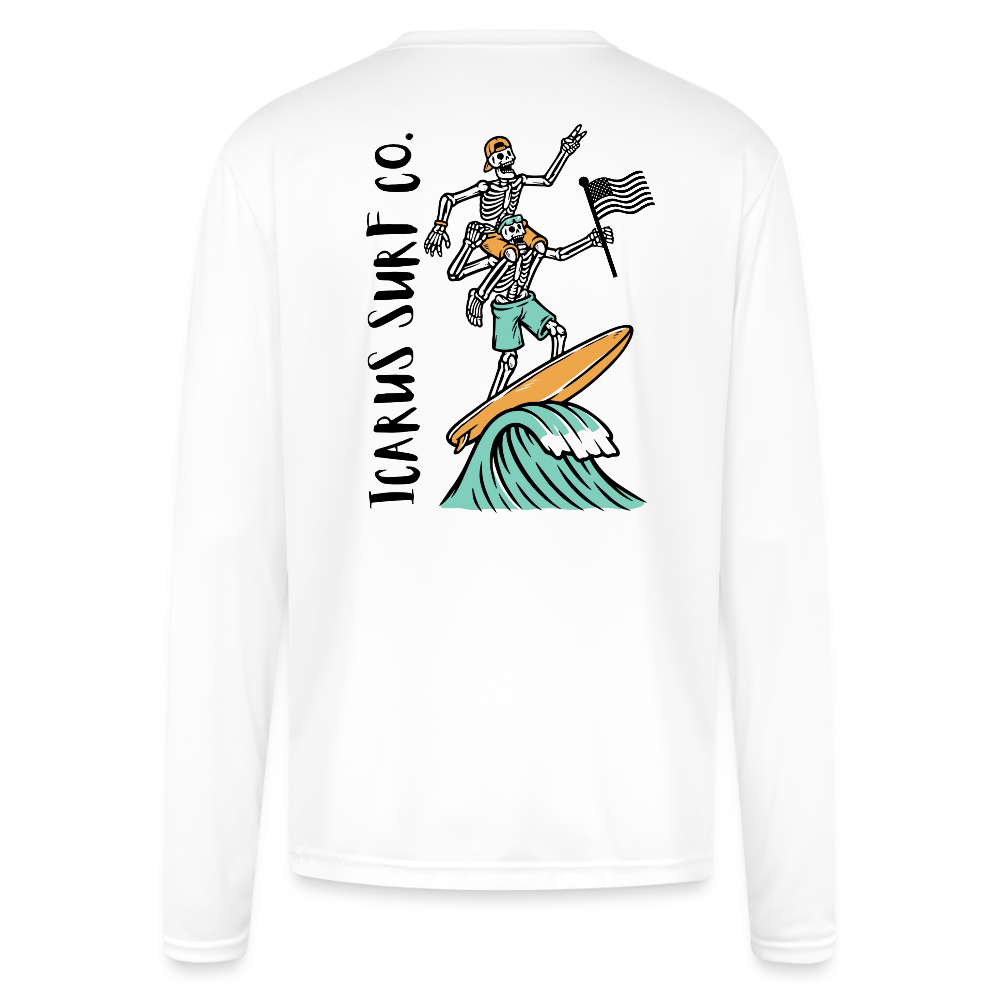 Icarus Surf Co. Performance Shirt - white