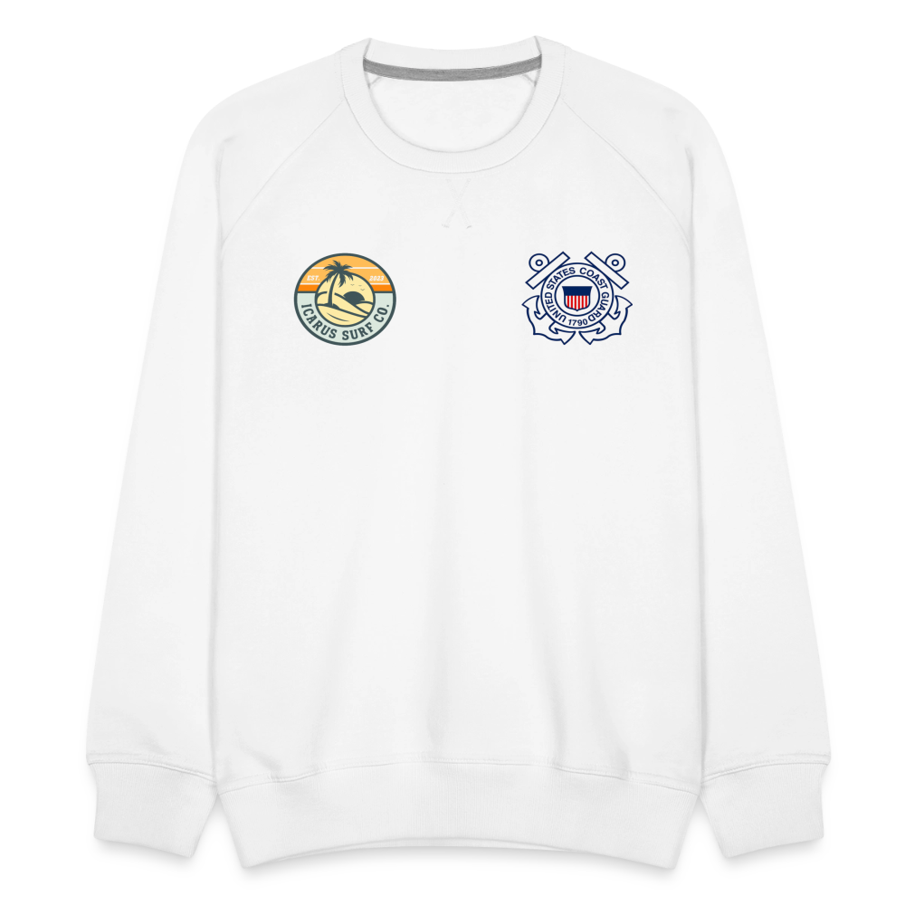 Guy Goodwin Men’s Premium Crewneck - white