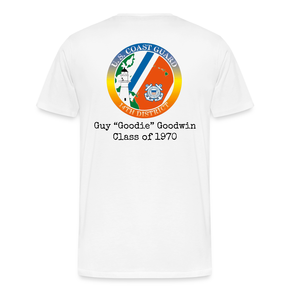 Guy Goodwin Men's Premium T-Shirt - white
