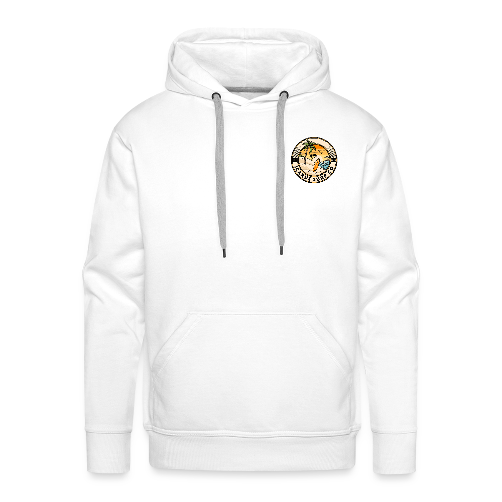 Surfing Sunrise Till' Sunset Hoodie - white