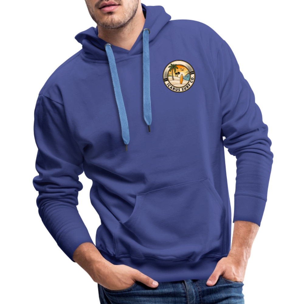 Icarus Surf Co. "Calm Night" Men’s Premium Hoodie - royal blue