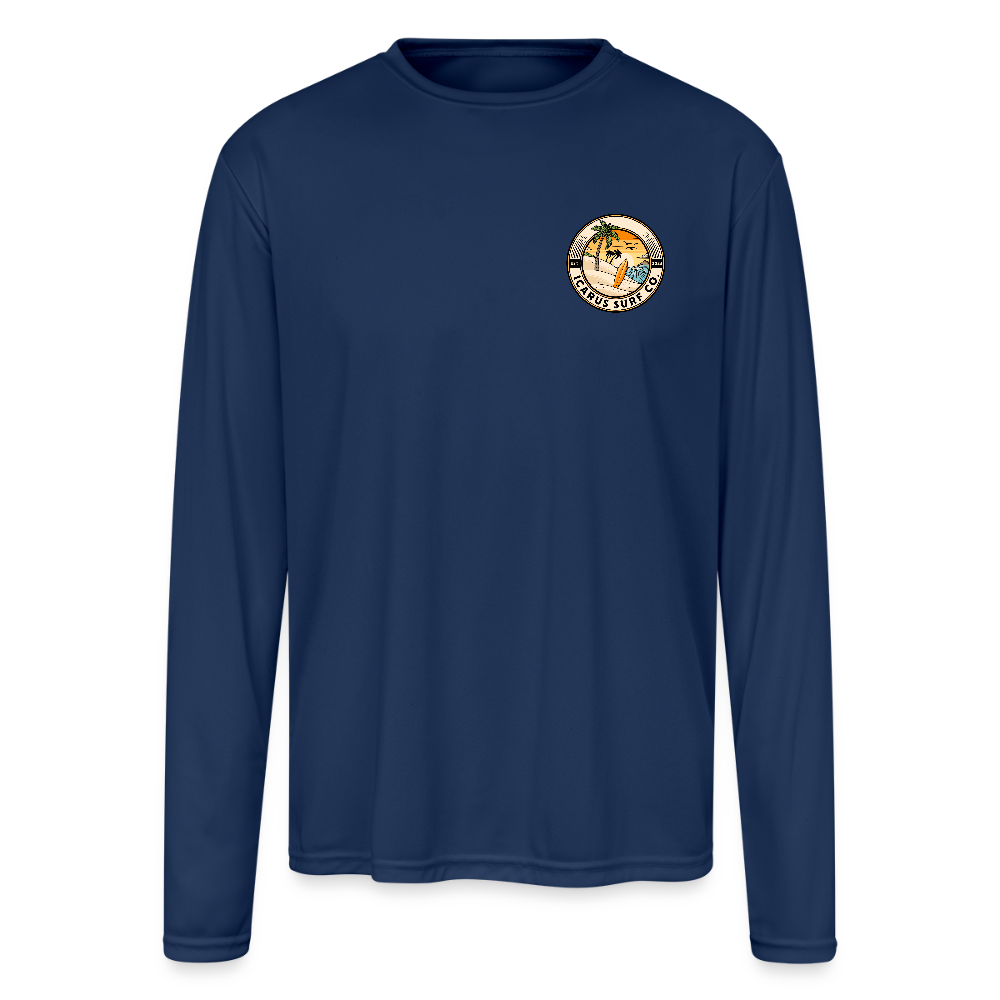 Icarus Surf Co. Performance Shirt - navy
