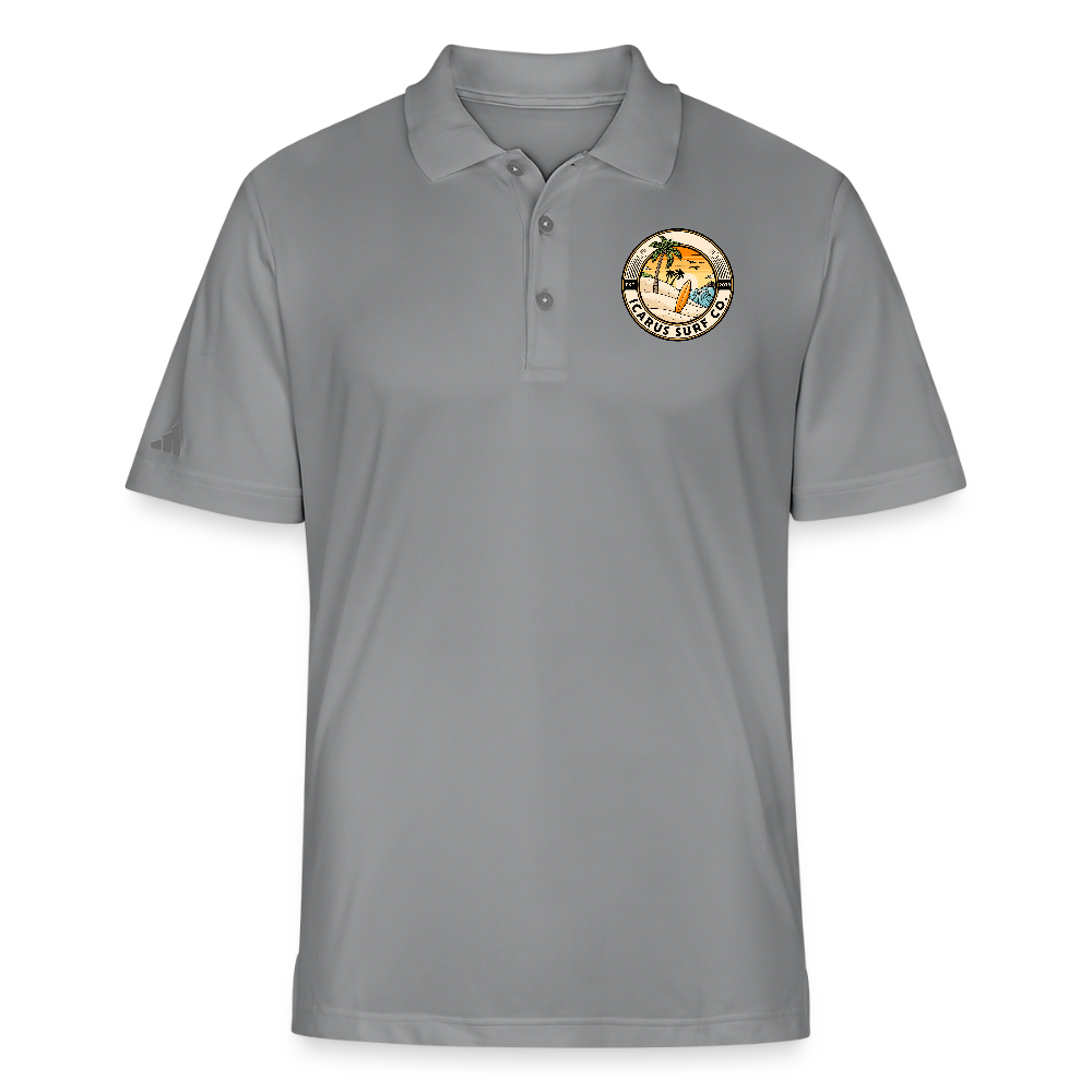 Icarus Surf Co. Adidas Performance Polo - slate