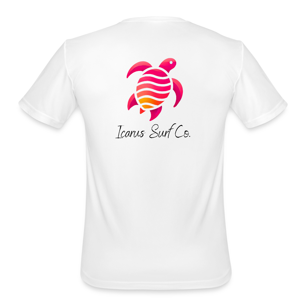 “Dolphin Drift” Performance T-Shirt - white