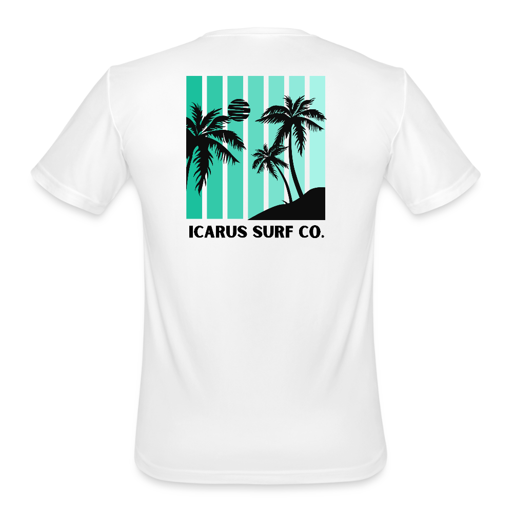 “Tropic Fade” Performance T-Shirt - white