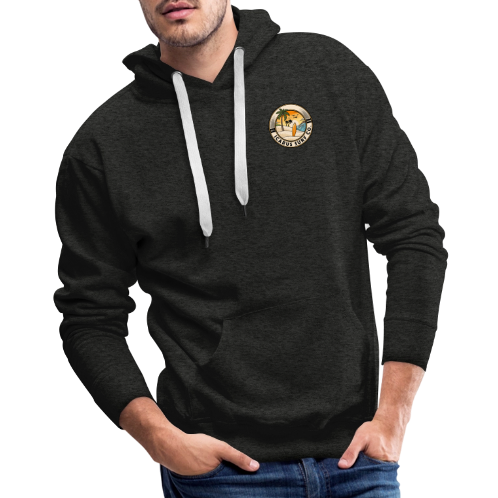 "Wave Conqueror" Hoodie - charcoal grey