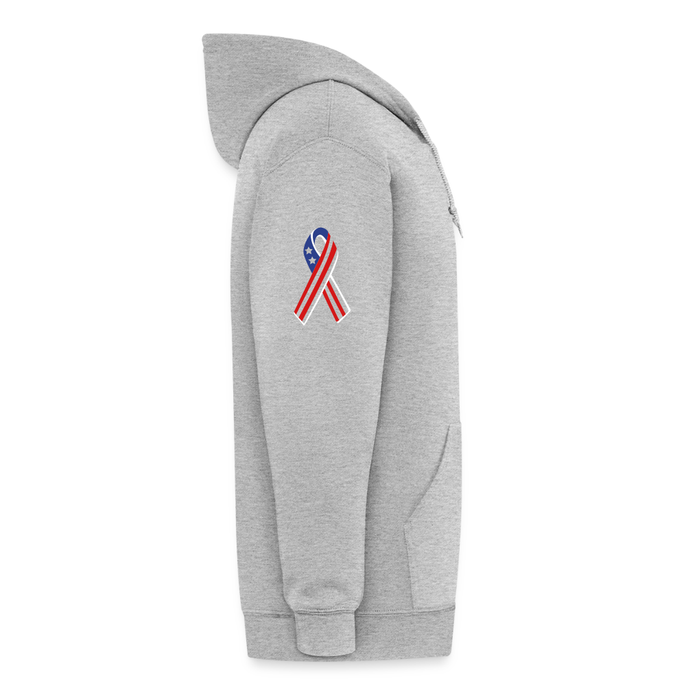 Guy Goodwin Unisex Zip Hoodie - heather gray