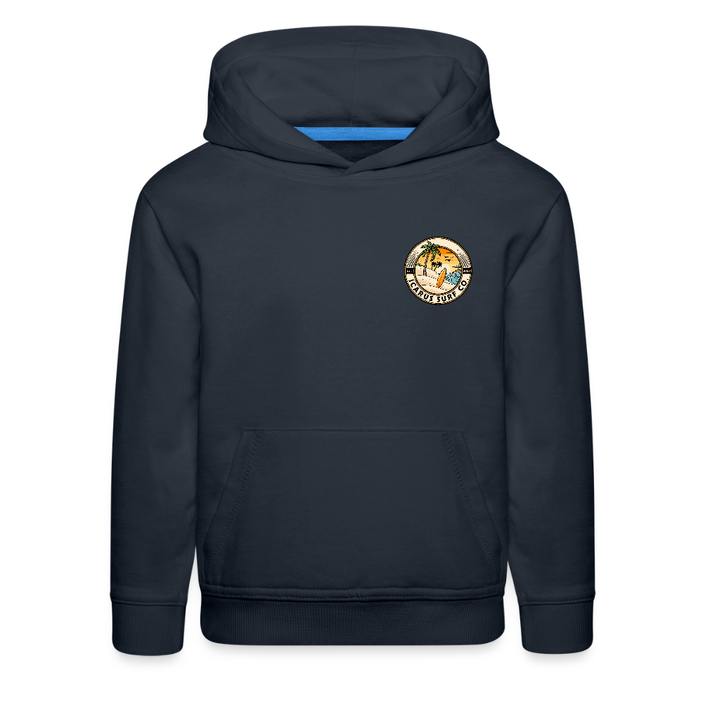 Icarus Surf Co. "Yacht" Kids‘ Premium Hoodie - navy
