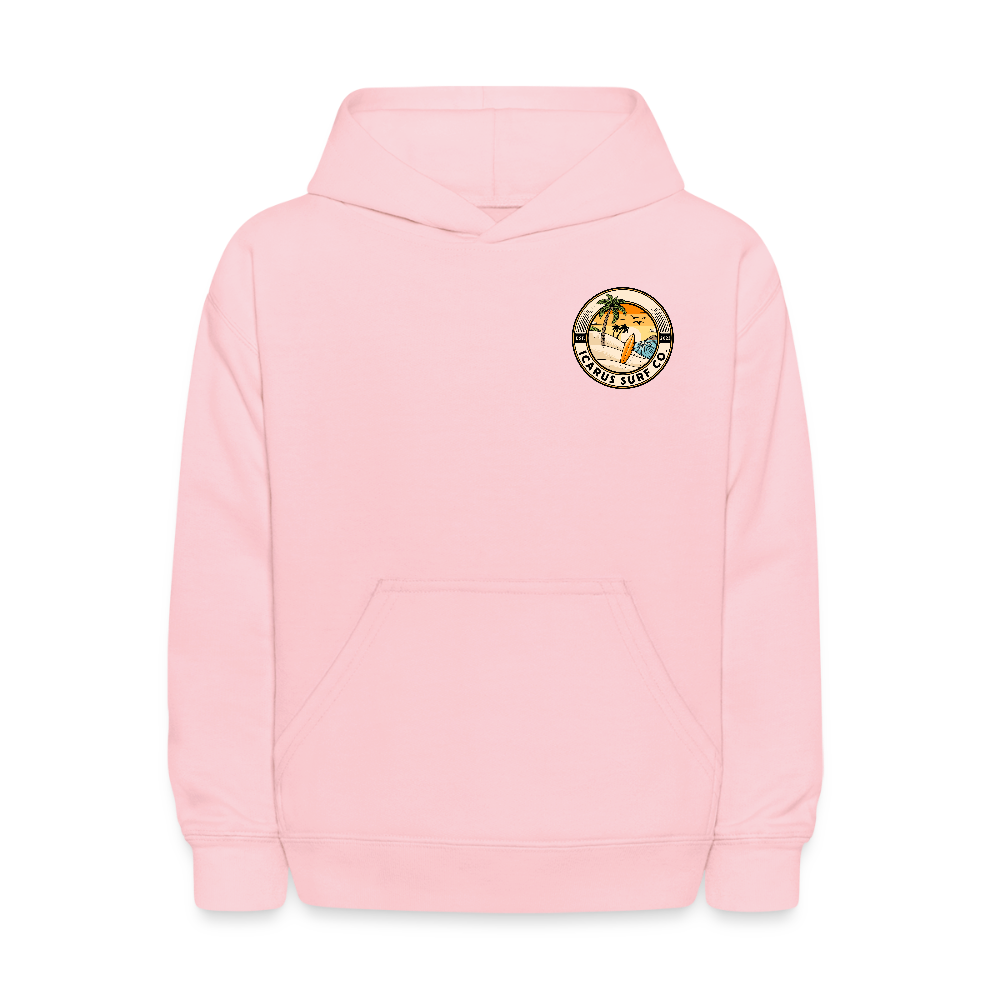 Icarus “Skeleton” Kids' Hoodie - pink