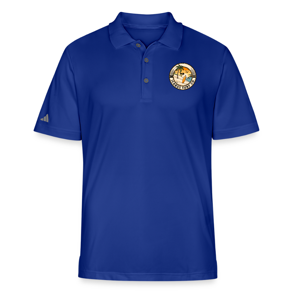 Icarus Surf Co. x Adidas Performance Golf Shirt - royal blue