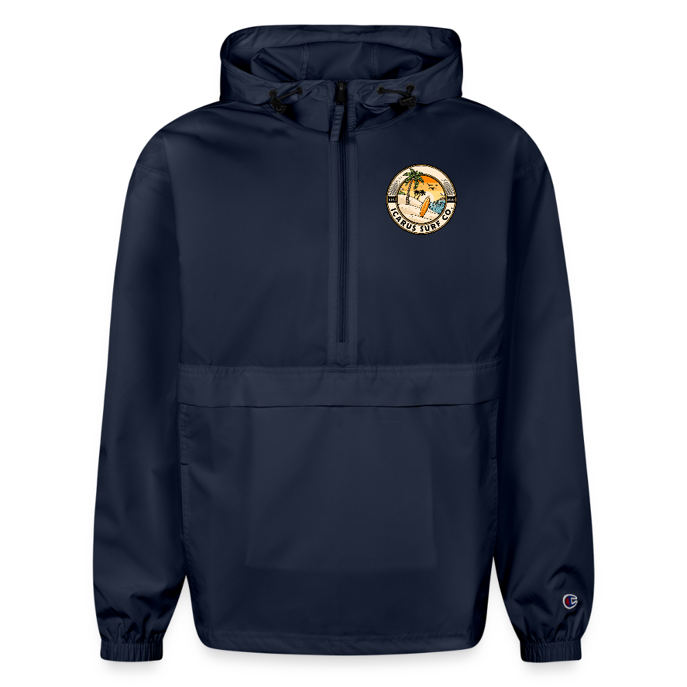 Icarus Surf Co. x Champion Packable Jacket - french navy