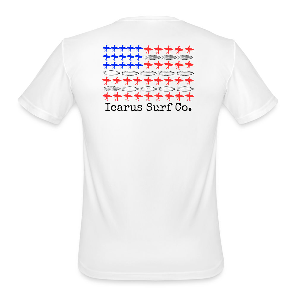 “United by Waves” Performance T-Shirt - white