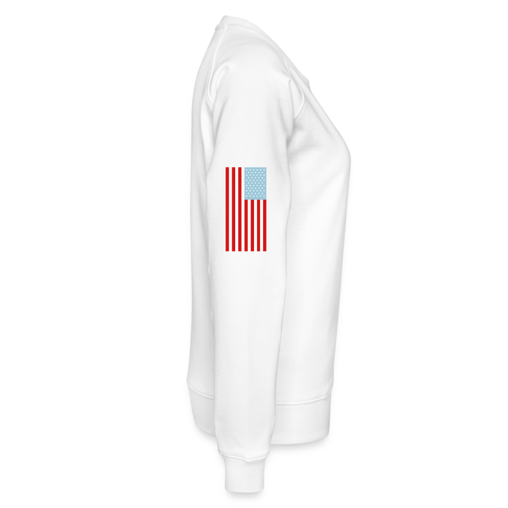 Guy Goodwim Women’s Premium Crewneck - white