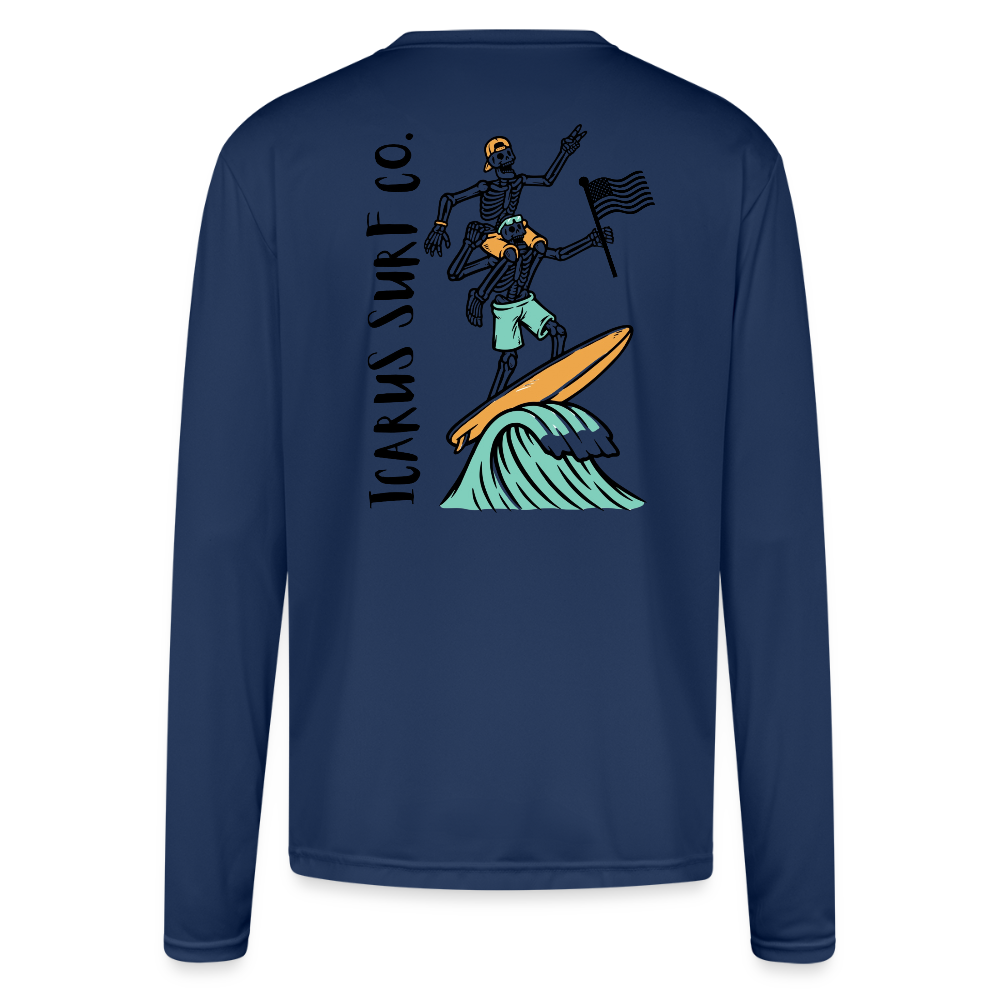 Icarus Surf Co. Performance Shirt - navy