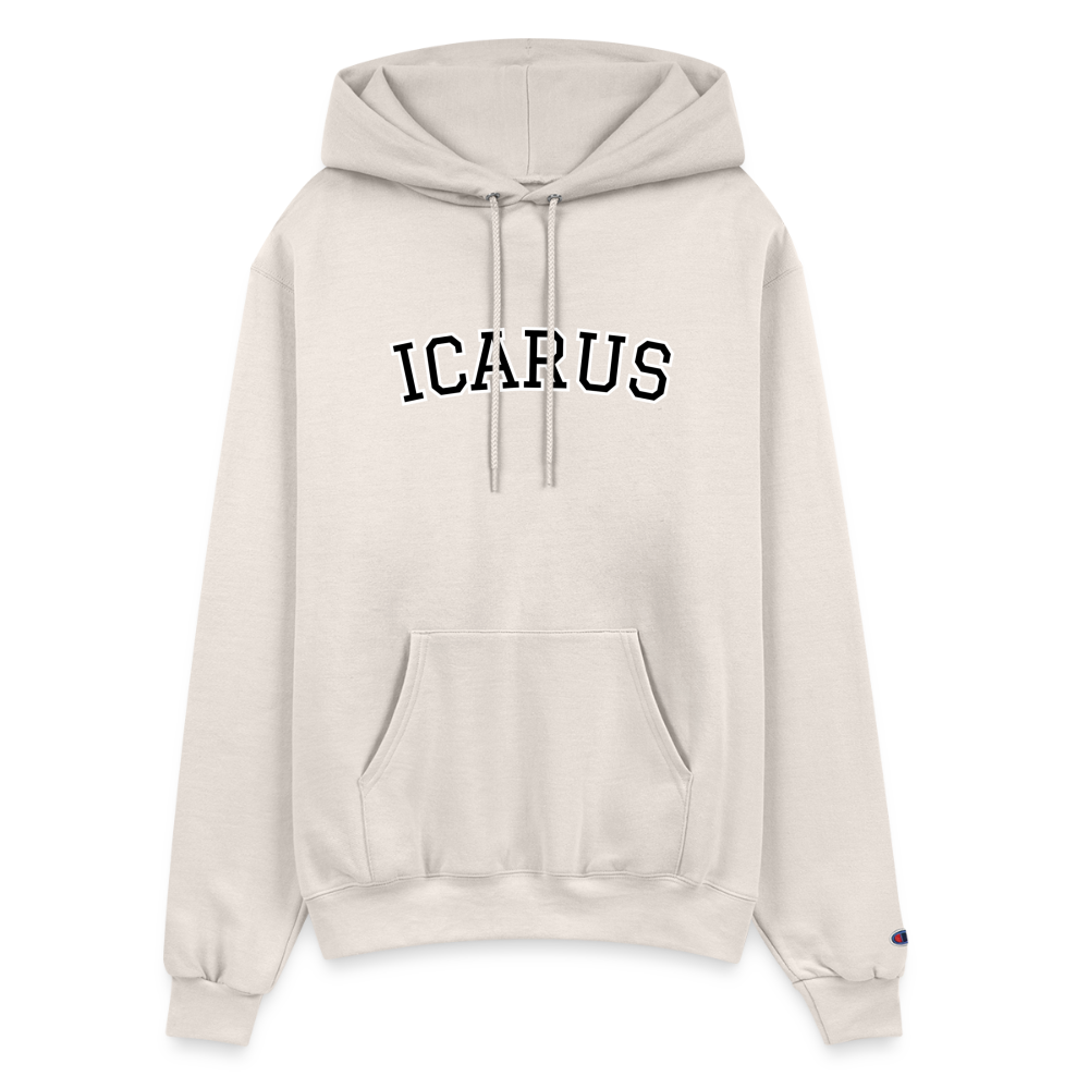 Icarus Letter Champion Unisex Powerblend Hoodie - Sand