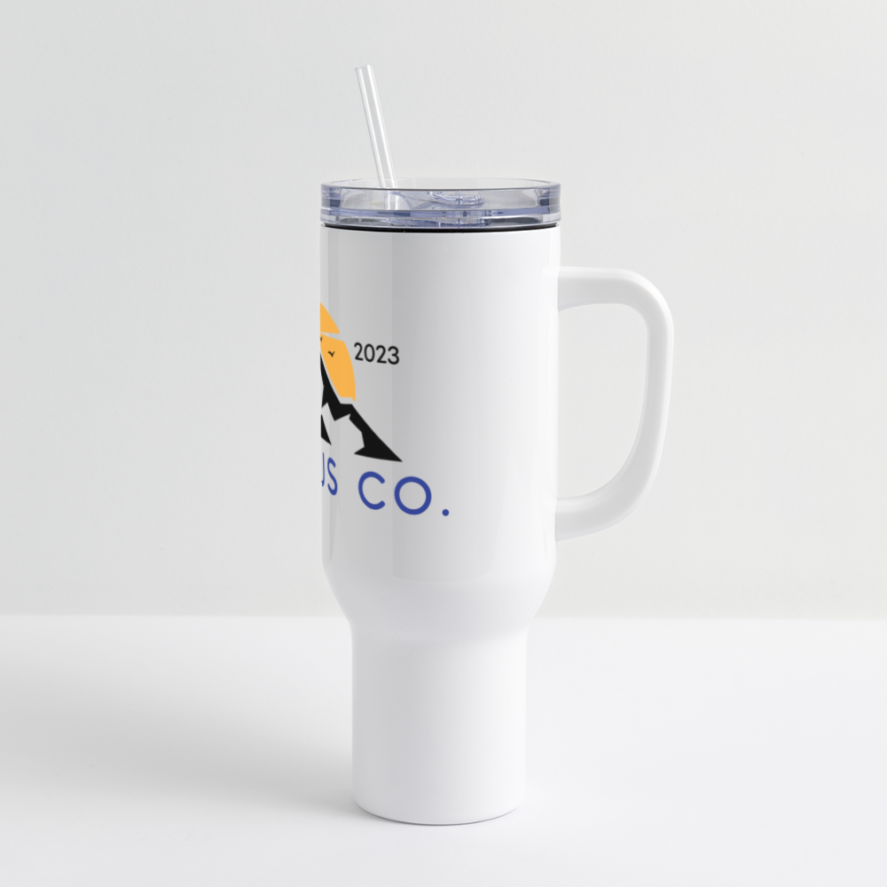 Icarus 40 oz Travel Tumbler - white