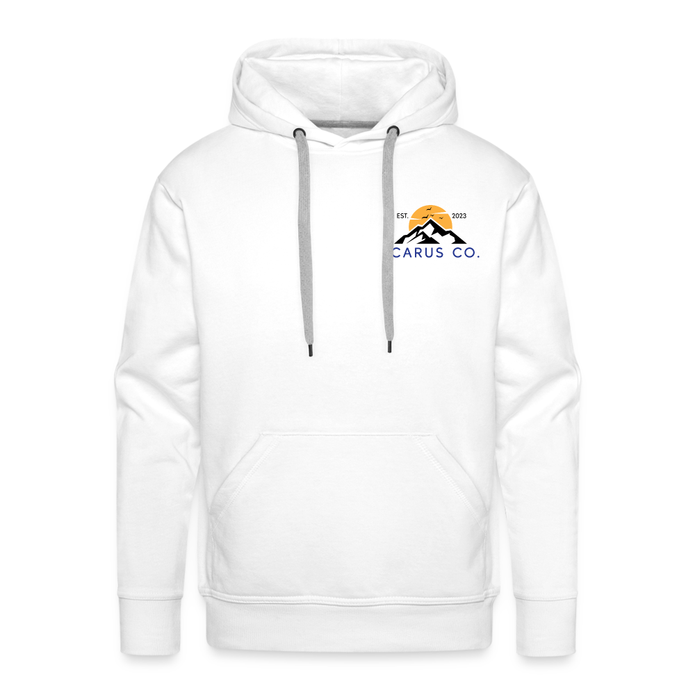 Downhill Skier Icarus Hoodie - white