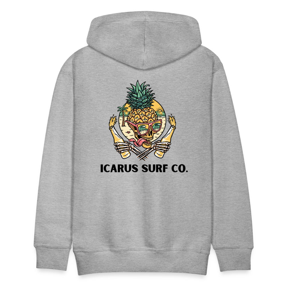 Island Buzz Hoodie - heather grey