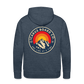 One Line At A Time Icarus Hoodie - heather denim