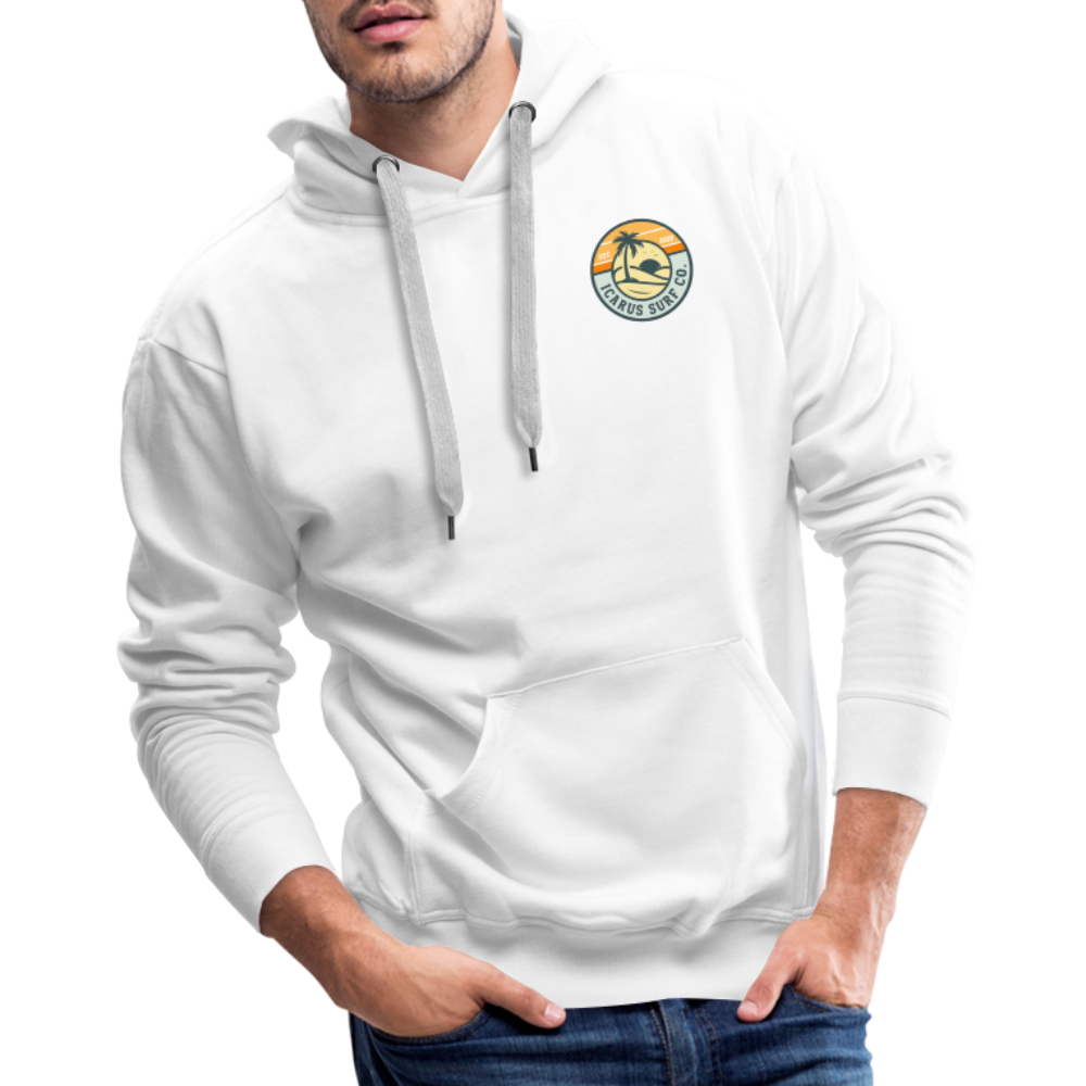 Icarus Surf Team Men’s Premium Hoodie - white