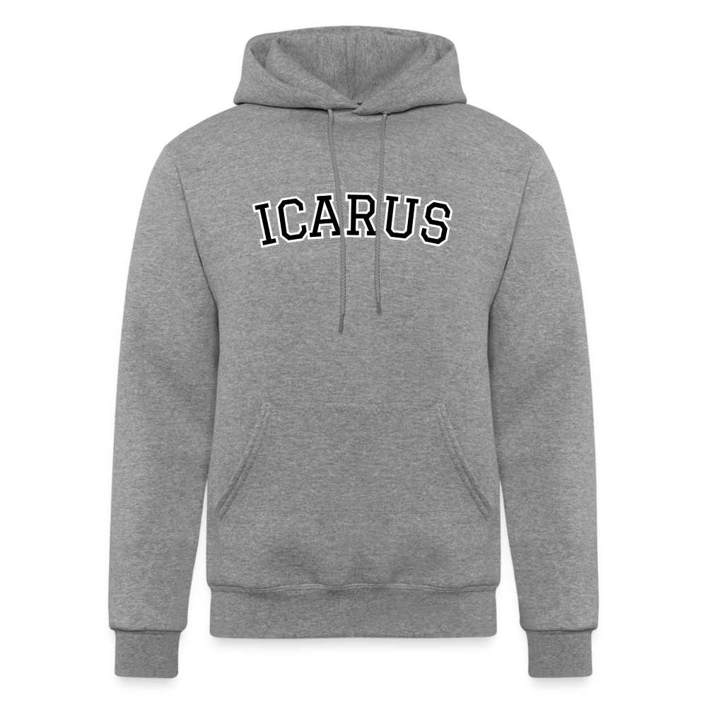 Icarus Letter Champion Unisex Powerblend Hoodie - heather gray