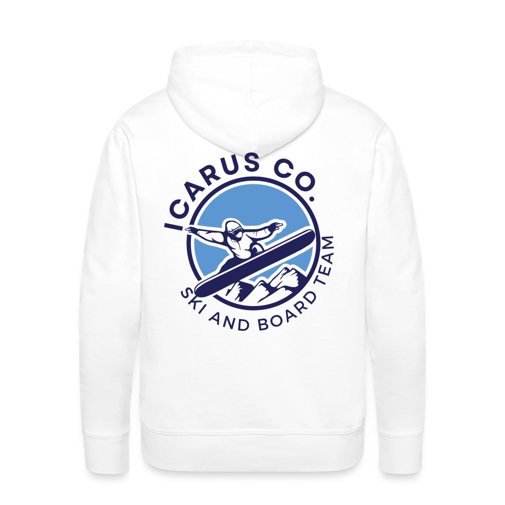 Ski and Board Team Icarus Hoodie - white