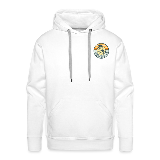 Icarus "One Wave At A Time" Men’s Premium Hoodie - white