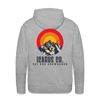 Downhill Skier Icarus Hoodie - heather grey