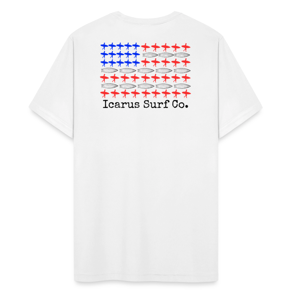 “United by Waves” Performance T-Shirt - white