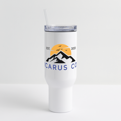 Icarus 40 oz Travel Tumbler - white