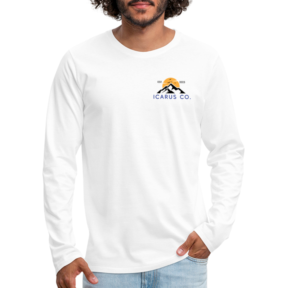 Ski and Board Team Icarus Long Sleeve - white