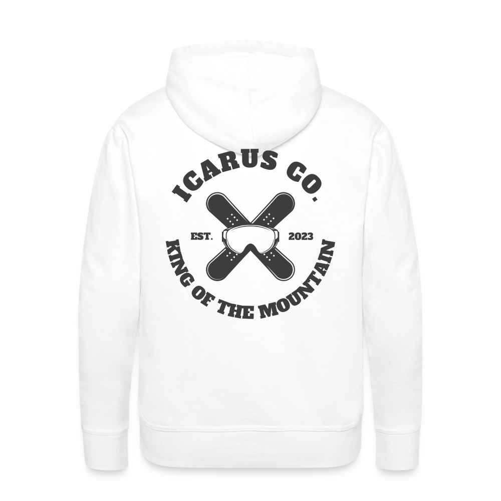 King of the Mountain Icarus Hoodie - white