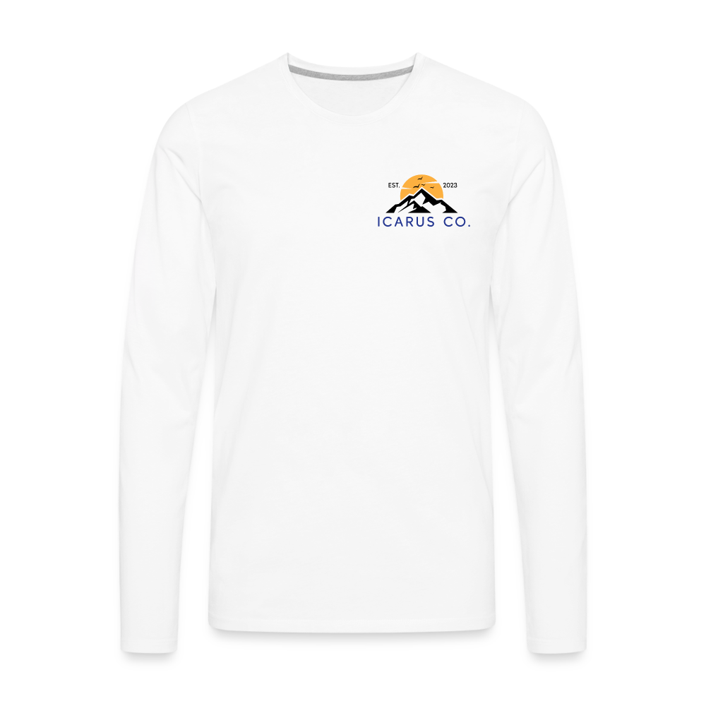 Ski and Board Team Icarus Long Sleeve - white