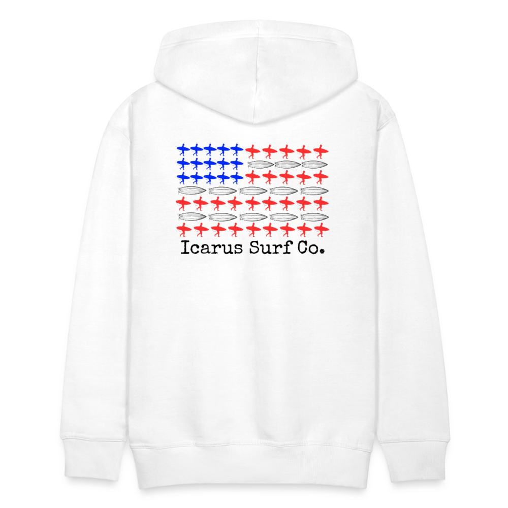 “United by Waves” Hoodie - white