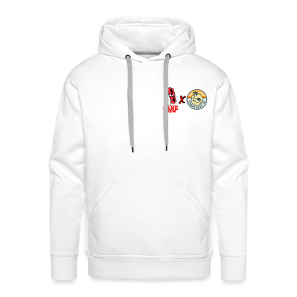 ICARUS X CANE CREW Premium "Roll Canes" Hoodie - white