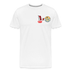 ICARUS X CANE CREW "Roll Canes" TSHIRT - white