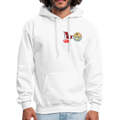 ICARUS X CANE CREW Standard Flag Hoodie - white