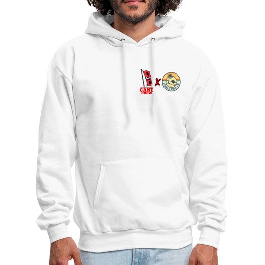 ICARUS X CANE CREW Standard Flag Hoodie - white