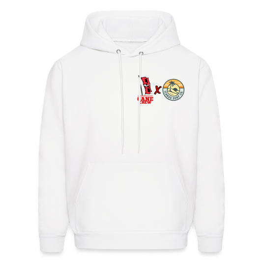 ICARUS X CANE CREW Standard Flag Hoodie - white