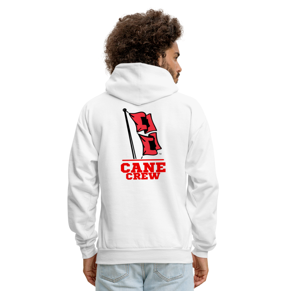 ICARUS X CANE CREW Standard Flag Hoodie - white