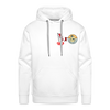 ICARUS X CANE CREW "Canes To The Moon" Premium Hoodie - white