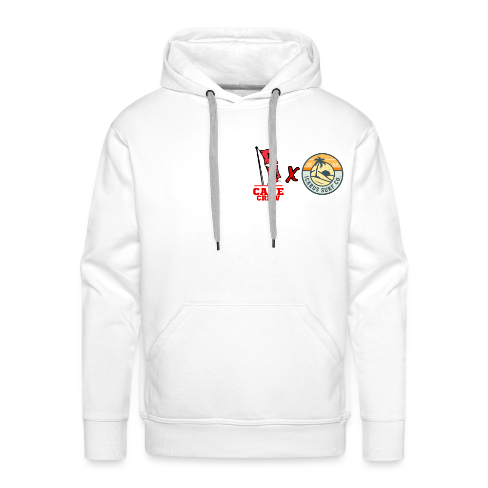 ICARUS X CANE CREW "Canes To The Moon" Premium Hoodie - white