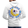 ICARUS X CANE CREW "Canes To The Moon" Premium Hoodie - white