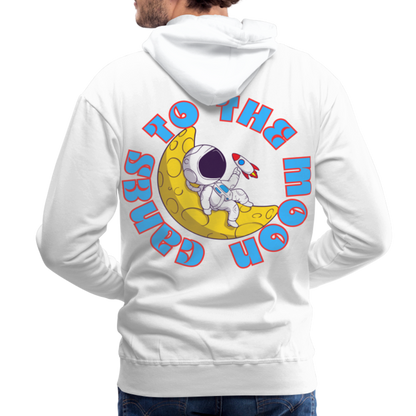 ICARUS X CANE CREW "Canes To The Moon" Premium Hoodie - white